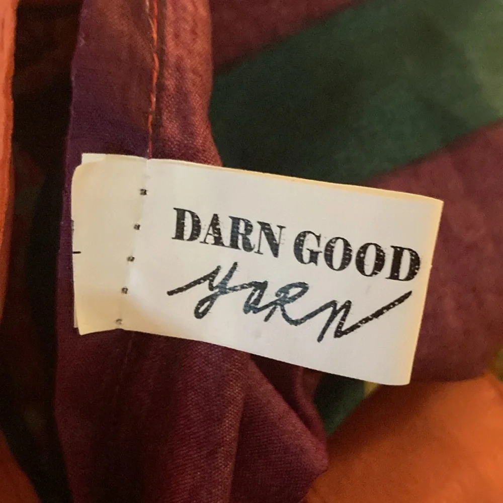 NWT Darn Good Yarn wrap around skirt ankle length Regular size 4-12 - Picture 5 of 7